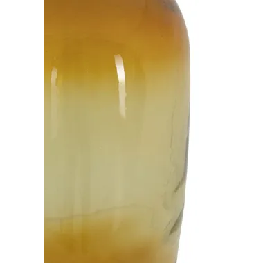 Wazon BOTELLA NAPOLES Szkło Recyklingowane Pomarańczowy 19x45 cm (PRODUKOWANY W HISZPANII)